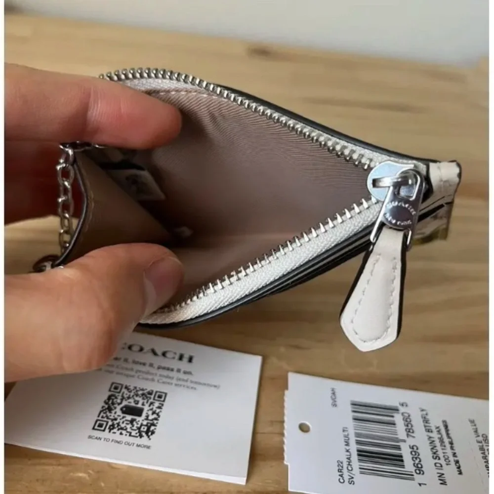 Coach Multicolor Butterfly Card Holder NWT